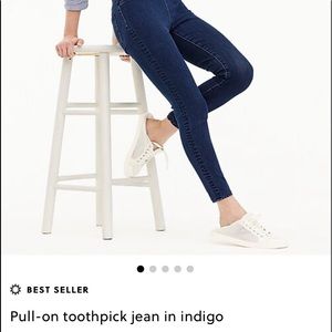 Tooth pick Jean - super comfy. Go to jean